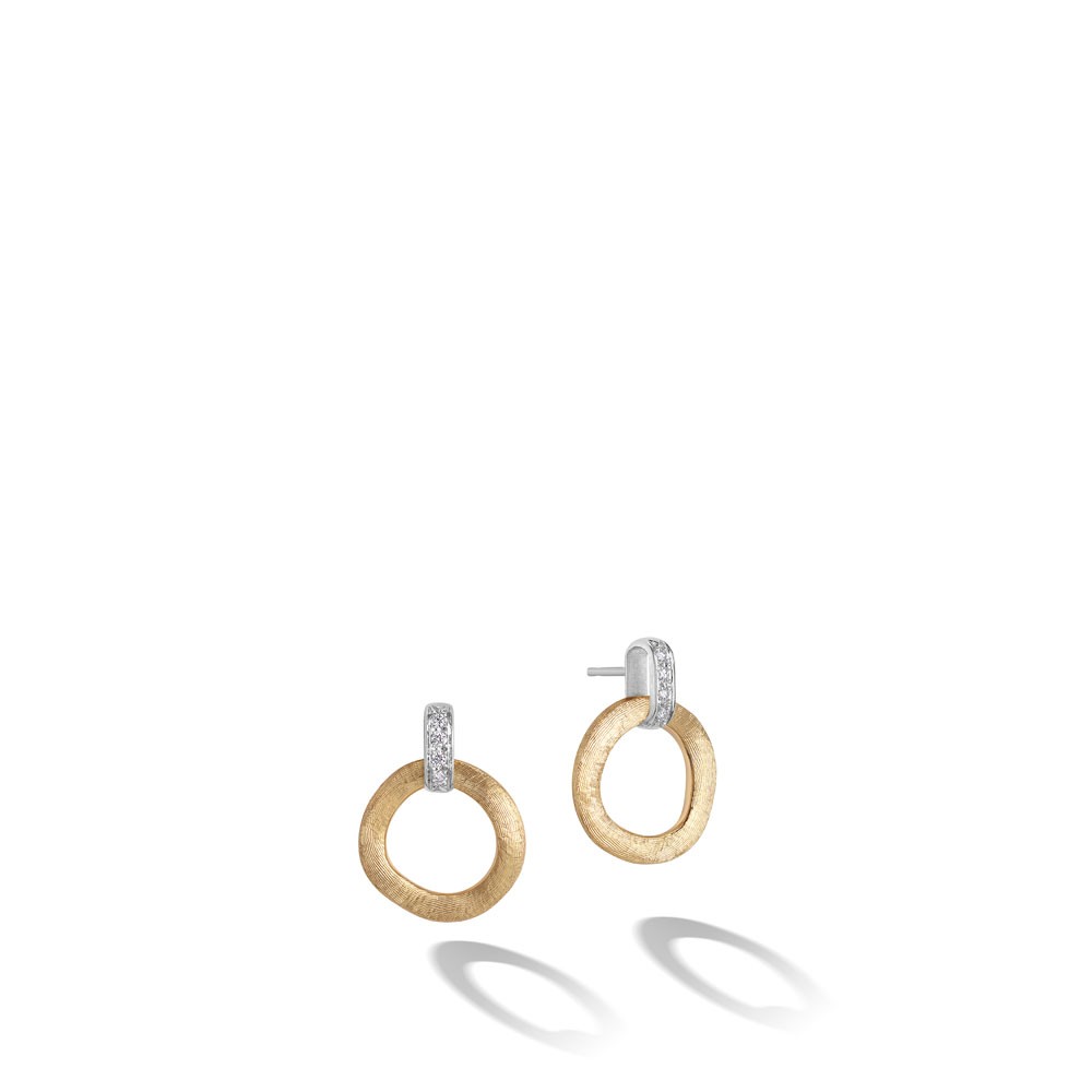 Marco Bicego 18K Yellow& White Gold Jaipur Collection Earrings